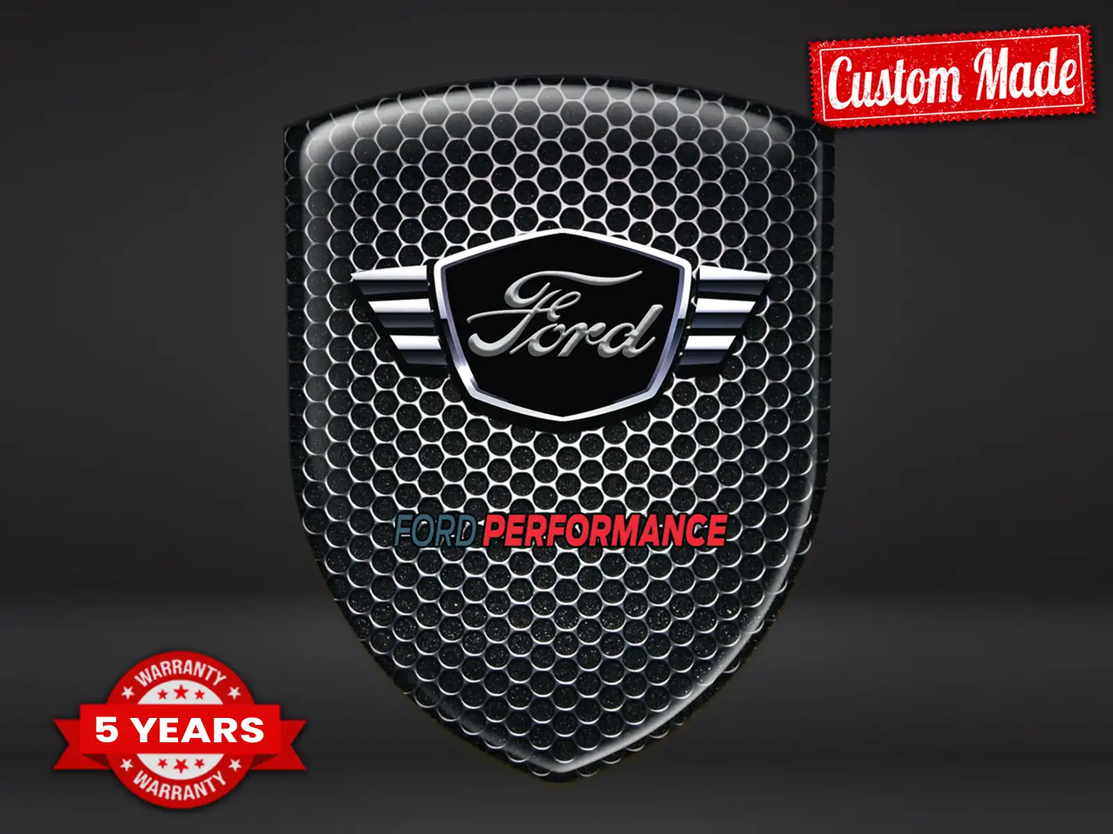 Ford Vinilos Ventana Auto Resistentes Universal Estrella